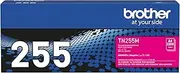 [Brother] Genuine TN255M High-Yield Printer Toner Cartridge, Magenta, Page Yield Up to 2200 Pages, (TN-255M) Compatible with: MFC-9335CDW, HL-3150CDN, HL-3170CDW, MFC-9140CDN, MFC-9330CDW, MFC-9340CDW