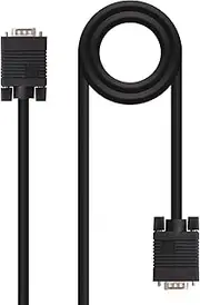 Blendend SVGA Cable with HDB15 Male to HDB15 Male connectors, Length 3 Meters, Ideal for Connecting Monitors to Computers ensuring Data Transmission.