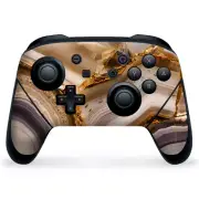 Nintendo Switch Pro Controller Skin Decal Vinyl Wrap - Rock Disection Geode