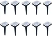 10X Solar Powered Ultrasonic Snake Mice Pest Repeller Mole Rodent Rat Repellent