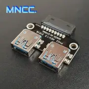 USB 3.0 Motherboard Adapter USB 3.0 20 Pin Female to Dual USB 3.0 Female Convert