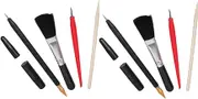 MOKKHNB 10PCS Scratch Picture Pens Dual Tip Art Scraper Set for Scratch Painting Durable and Easy to Use Drawing Tools for Unique Artwork Creation