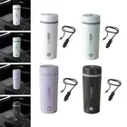 Travel Tea Kettle Electric Hot Water Cup Leakproof Lightweight Coffee Kettle