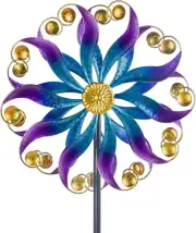Wind Spinner Kinetic Metal for Outdoor Garden Lawn Patio Windmill Art Decoration