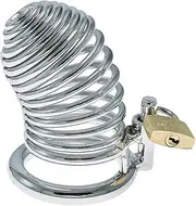 Metal Chastity Lock For Men To Wear Chastity Device Penis Lock Cage Sm Bondage Cock Chastity Cage Sex Tool