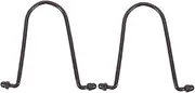 Rain Chain Adapter Hooks 2pcs Metal Gutter Adapters for Chain Installati