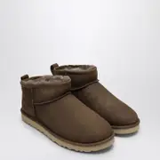 [UGG] Classic Ultra Mini Hickory Boot 12 US Green