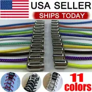 No Tie Elastic Shoe laces strings for Sneakers Running Jogging Canvas kids adult