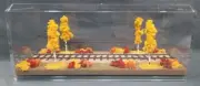 O SCALE - 16" SINGLE TRACK -"FALL FOLIAGE" DISPLAY CASE FOR ANY O SCALE TRAINS