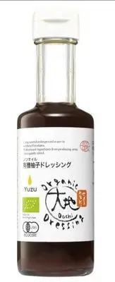 在飛比找Yahoo!奇摩拍賣優惠-智慧-【大地】日本有機柚子和風醬、胡麻柚子和風醬175ml/