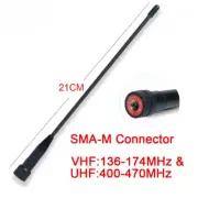669C SMA-M VHF/UHF Walkie Talkie Antennas For Yaesu VX-3R/5R/7R Baofeng UV3R TYT