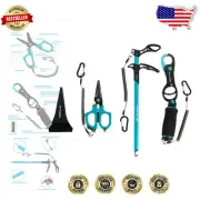 Complete Fishing Gear Set: Gripper Scale, Hook Remover & Multi-Function Scissors