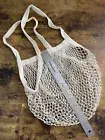 Farmers Market Mesh Tote Bag Produce Shopping European Style