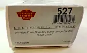 BROADWAY LIMITED #527 HO WP CALIFORNIA ZEPHYR SILVER CHALET VISTA DOME 831
