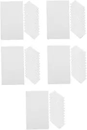 TEHAUX 5sets 100 Blank Note Cards Aesthetic Office Supplies Meeting Notes Scratch Pad School Office Use Mini Notepad Sheets 100pcs*5