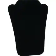 Black Velvet Padded Necklace Bust Display Jewelry Easel