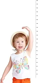 Height Measurement Device, Growth Measurement Sticker, Waterproof Adhesive Ruler, Removable Wall Decals, Excellent for Boys, Kindergarten, and Home Use