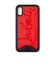 iPhone X Loubiphone case One size Red