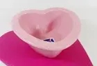 Chantel Pink Heart Shape Ramekin Bowl