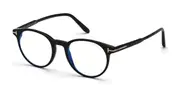 Tom Ford FT5695-B Blue-Light Block 001 Men's Glasses Black Size 47 - Private Health Rebate - Blue Light Block Available