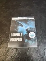 Godzilla vs. Kong Steelbook 4K Ultra HD+ Blu-Ray New Factory Sealed