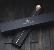 *SPECIAL**Copper Plate Tear Drop Bar Spoon (Premium Gift Box) 2 for 19$