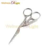 Silver Classic Stork Scissors Crane Design Sewing Scissors 3.5'' DIY Tools