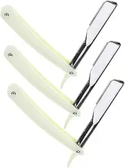 Healeved Manual Razor Set for Men Barber Vintage Shaver Beard Eyebrow Razor Holder No Cutting Tool Included
