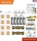 Complete 32-Piece Kit: Dust Bags, Brushes & Filters for ECOVACS Deebot T8/N8