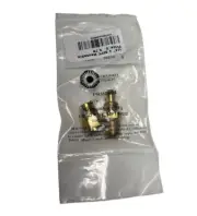 (QTY: 2) CoilHose Pneumatics PRM0404 Reusable FTG 1/4" ID x 1/4" MPT Rigid *NEW*