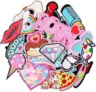 30Pcs Embroidered Iron on Patches for Clothing Jackets Appliques Stickers Sewing