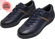 MIZUNO Bear Clutch L F1GC2501 14 Dress Navy Unisex Driving Leather 2E Shoes