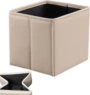 Car Trash Bin | Waterproof Car Rubbish Bin | Multifunctional Faux Leather Automotive Caddy Organizer, Car Interior Accessories for SUV Sedan Car Truck