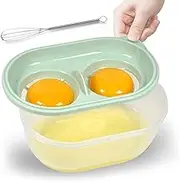 Egg White Separator with Egg Beater, Egg Separator Yolk White Separator Egg White Filter Storage Box Food Grade Level Kitchen Gadgets Egg Separator for Kitchen Cooking Kitchen Gadgets 1