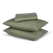 500 Thread Count Australian Grown Cotton Sheet Set - King Bed, Forest