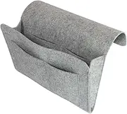 igadgitz Home U7218 Bed and Sofa Storage Pocket, Bedside Organiser - Grey