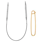 16" Circular Knitting Needles US 10.5/6.5mm Needles 4.13" Stainless Steel