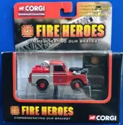 Corgi 90065 1:43 Fire Heros Land Rover City of Bath Fire Department