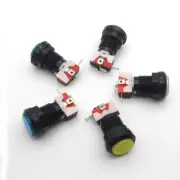 5 PCS 32mm Color LED Illuminated Push Button FOR Video Game DIY Arcade machine