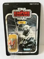 STAR WARS YODA JEDI MASTER 32B ESB MOC CLEAR BUBBLE KENNER VINTAGE 1980 LUKE R2
