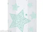 25 Cosmos Light Blue Stars Cello Bags 5x11" Cellophane Christmas Holiday Cookies