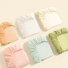 Single Bed Fitted Sheet with Elastic Bands Disposable Bed Sheet Mattress Covers