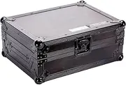 Deejay LED Flight Road Case with Laptop Shelf for Pioneer DJM-900 or DJM-900 Nexus Club Mixer Controller, Black, black, 1, Deejayled Black Case for Djm900 900nxs