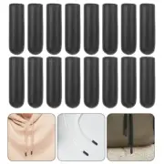 50pcs Clothing Cord Stoppers Bright Plastic Lanyard Cord Stoppers Replacement