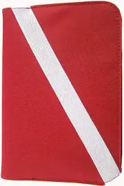 Log Book Low Profile Mini Binder Scuba Diving Dive FLAG Pages FREE LB0127