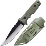 Fixed Blade Knife With Sheath Camping Survival Tactical Fishing Outdoor Knives