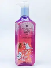 1 Bath & Body Works WINTER BERRY ICE Cleansing Gel Hand Soap 8.0 oz