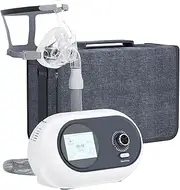 Portable Plus CPAP System, Auto CPAP Machine&Automatic CPAP Full Face Mask Set Suitable for Sleep Apnea, Suitable for Home and Travel Use