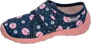 [Fischer Markenschuh] Girls Boogy Slippers, Blue Pink, 13 AU