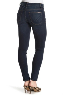 NWT HUDSON Natalie Mid-Rise Ankle Super Skinny Jeans Size 32 in Primo Dark Wash